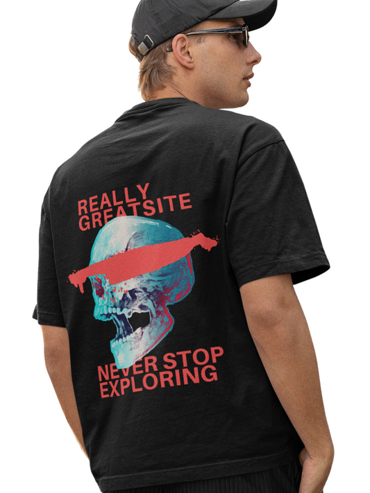 Deadly Skull Oversize T-Shirt