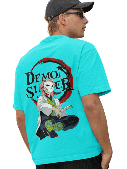 Demon Slayer Mask Oversized T-Shirt