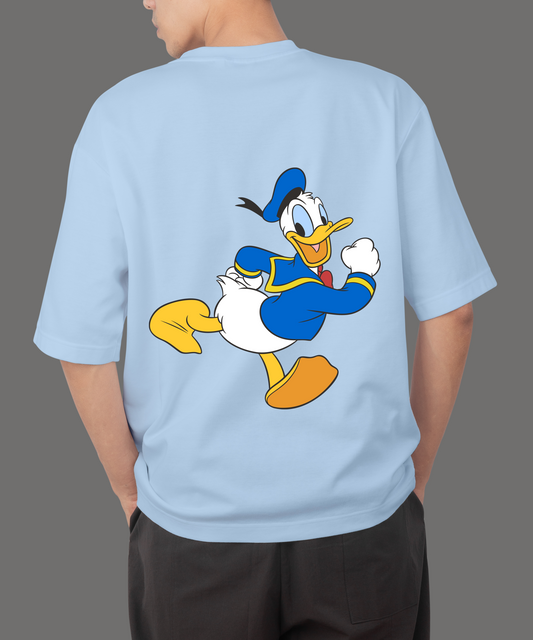 Donald Duck Sky Blue Oversize T-Shirt