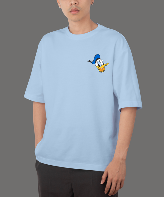 Donald Duck Sky Blue Oversize T-Shirt