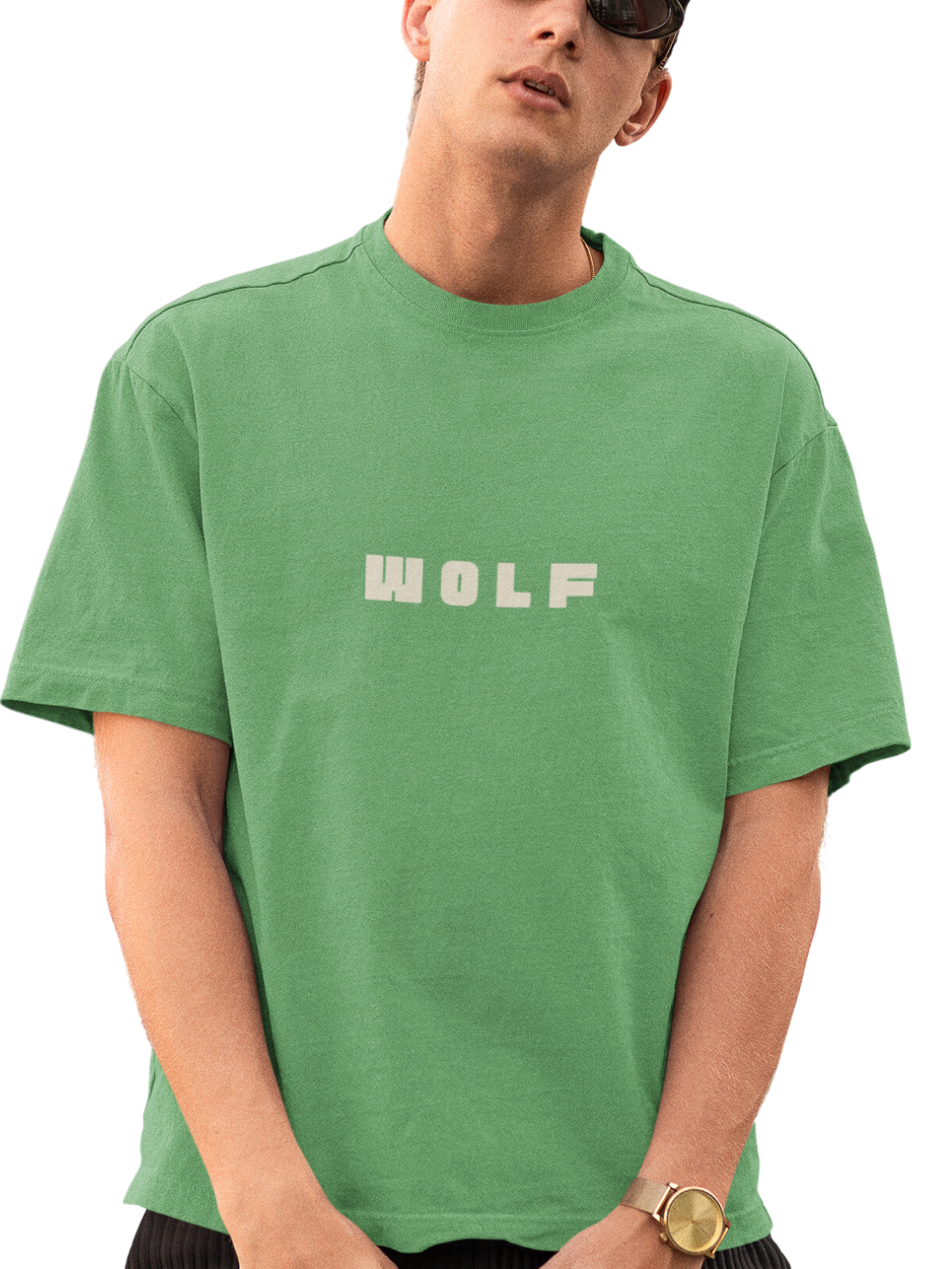 Wolf On Board Oversize T-Shirt