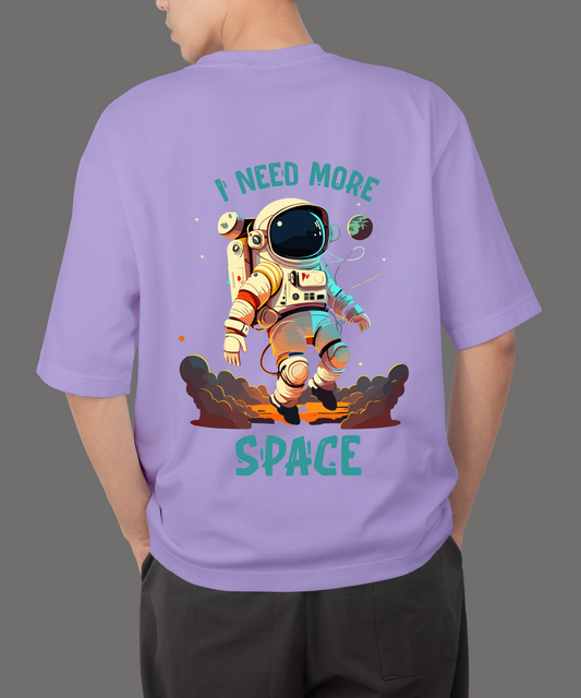 More Space Lavendar Oversize T-Shirt