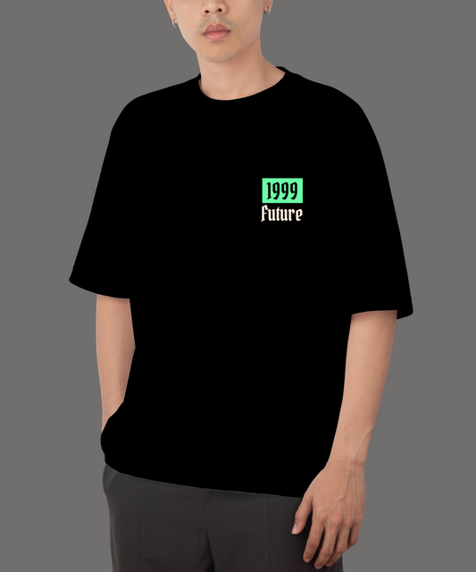 Future 1999 Black Oversize T-Shirt