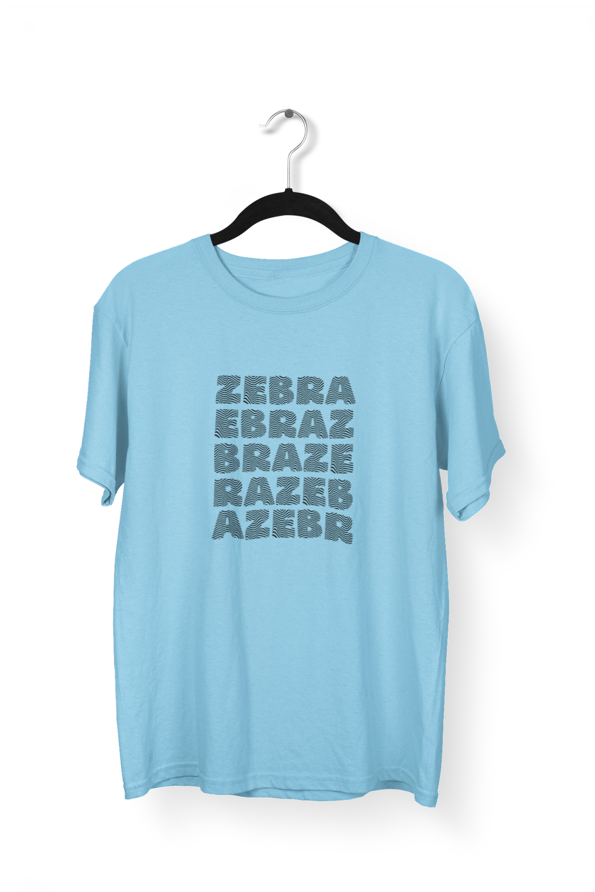 Zebra Typo premium Unisex Tshirt