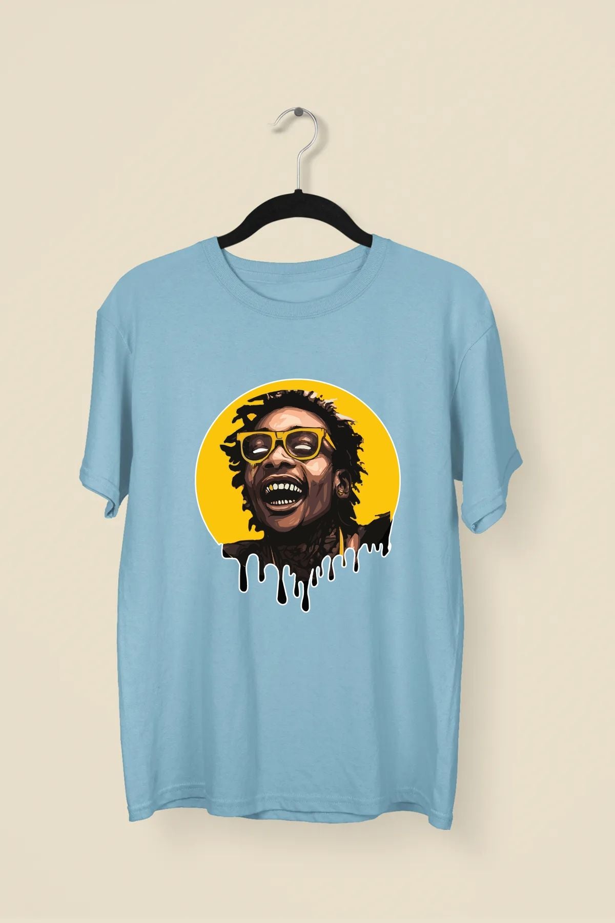 Wiz Khalifa Yellow Graphic Premium Unisex Tshirt