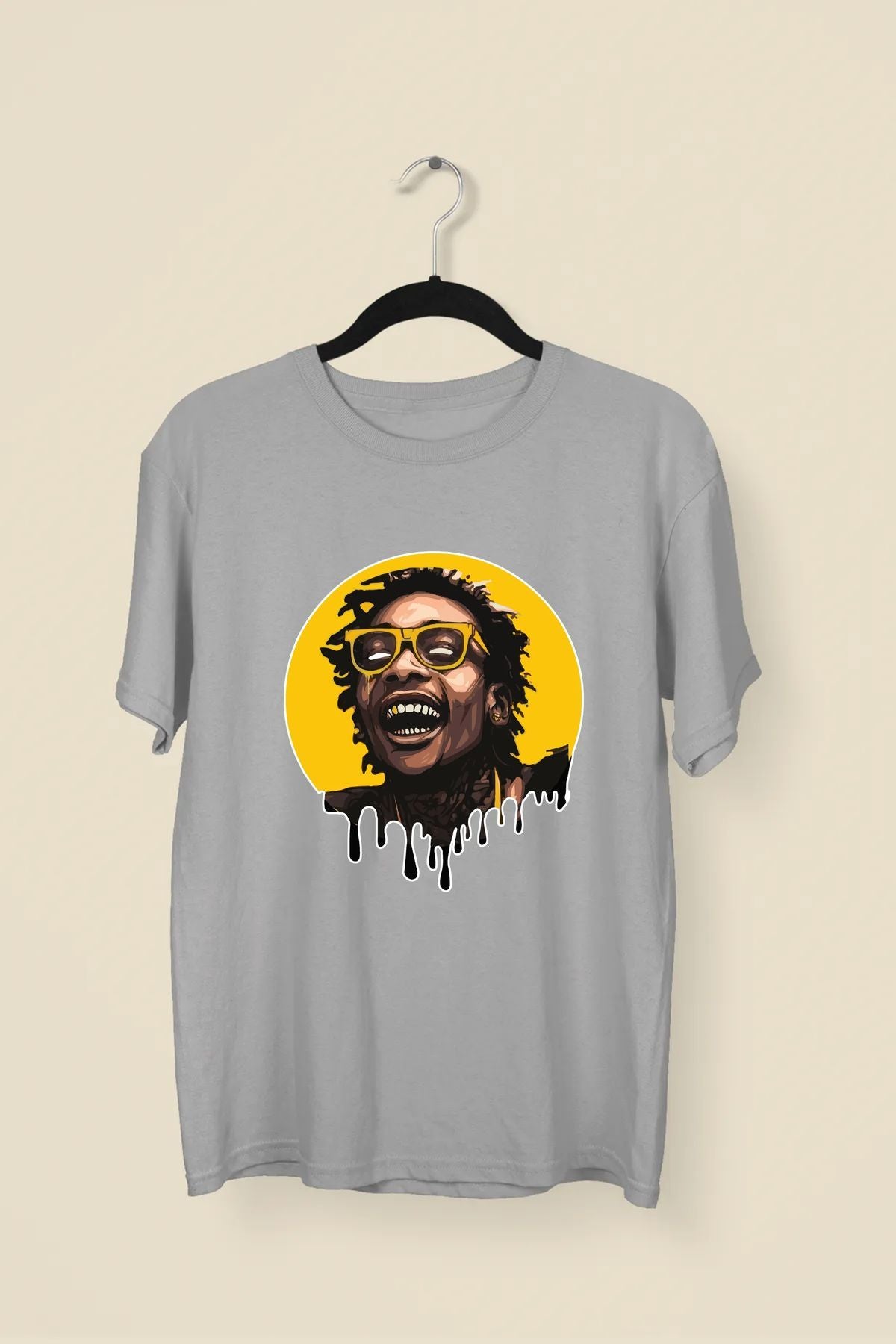 Wiz Khalifa Yellow Graphic Premium Unisex Tshirt