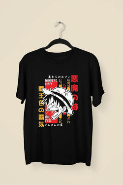 Cotton Tshirt, Oversized TShirt, Oversized, Streetwear, Trendy Tshirt, Anime Tshirt, Luffy T-shirts