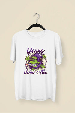 Young Wild And Free Premium Unisex Tshirt